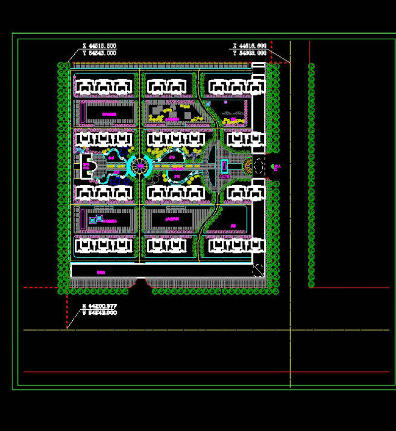 文苑<a href=https://www.yitu.cn/su/7987.html target=_blank class=infotextkey>小区</a><a href=https://www.yitu.cn/su/7392.html target=_blank class=infotextkey>平面</a>规划图cad<a href=https://www.yitu.cn/su/7937.html target=_blank class=infotextkey>图纸</a>