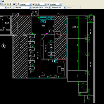 公司CAD平面图片