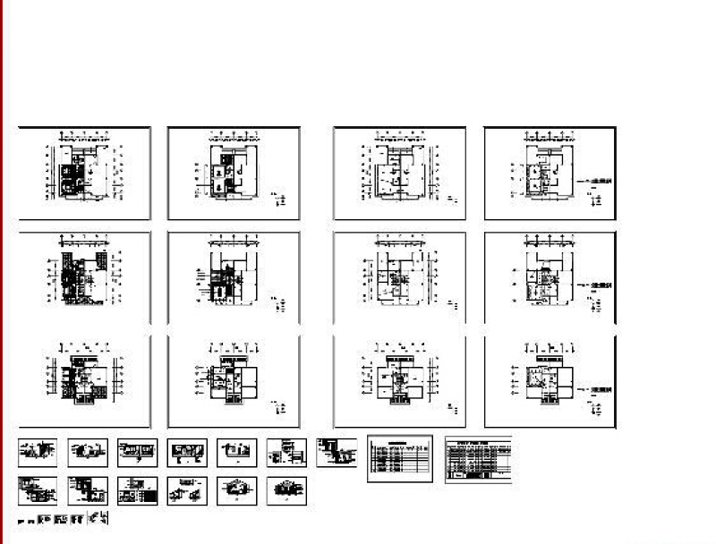 别墅CAD<a href=https://www.yitu.cn/su/7937.html target=_blank class=infotextkey>图纸</a>