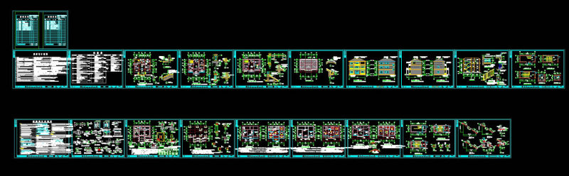 平米农民建房方案CAD<a href=https://www.yitu.cn/su/7937.html target=_blank class=infotextkey>图纸</a>