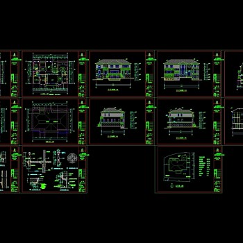 别墅设计CAD图纸