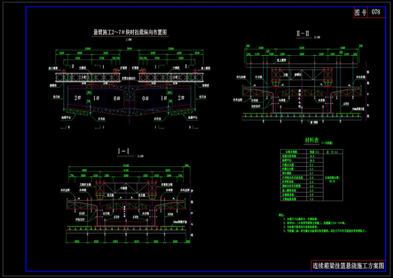 大挂篮施工cad<a href=https://www.yitu.cn/su/7937.html target=_blank class=infotextkey>图纸</a>