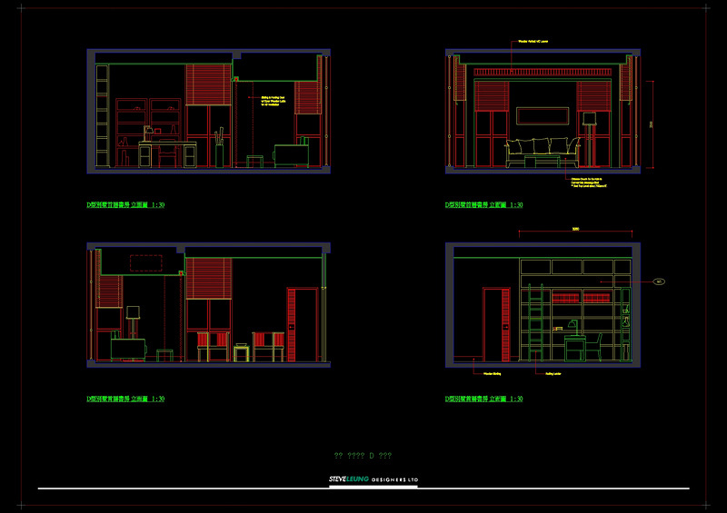 <a href=https://www.yitu.cn/sketchup/shufang/index.html target=_blank class=infotextkey>书房</a>cad图