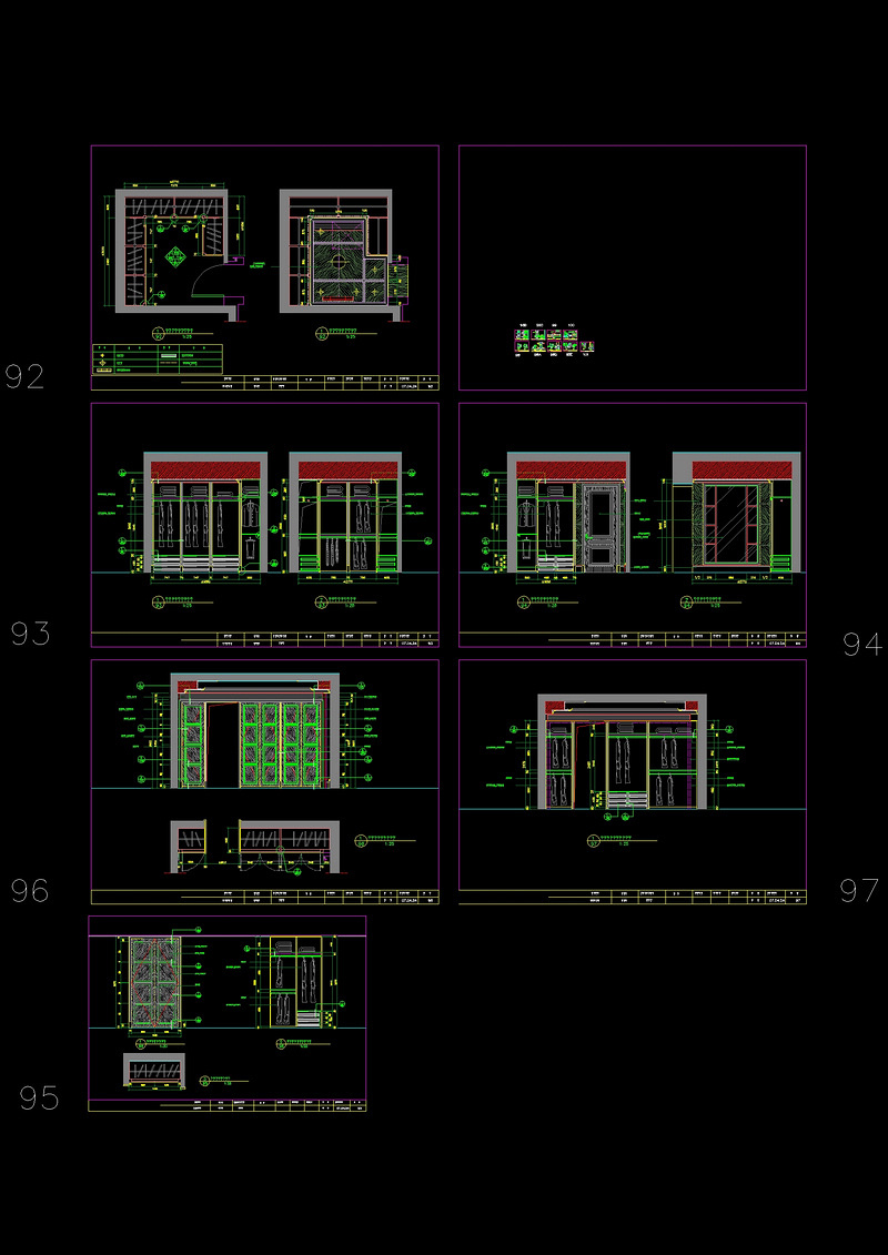 <a href=https://www.yitu.cn/sketchup/yigui/index.html target=_blank class=infotextkey>衣柜</a>大样cad<a href=https://www.yitu.cn/su/7937.html target=_blank class=infotextkey>图纸</a>