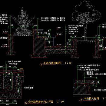 花池cad图纸