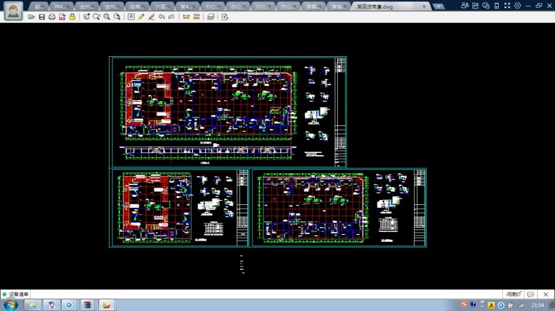 某大型百货商厦全套CAD<a href=https://www.yitu.cn/su/7590.html target=_blank class=infotextkey>设计</a>图