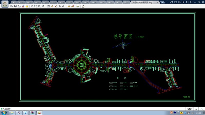 某大型步行街CAD全套规划<a href=https://www.yitu.cn/su/7392.html target=_blank class=infotextkey>平面</a><a href=https://www.yitu.cn/su/7937.html target=_blank class=infotextkey>图纸</a>