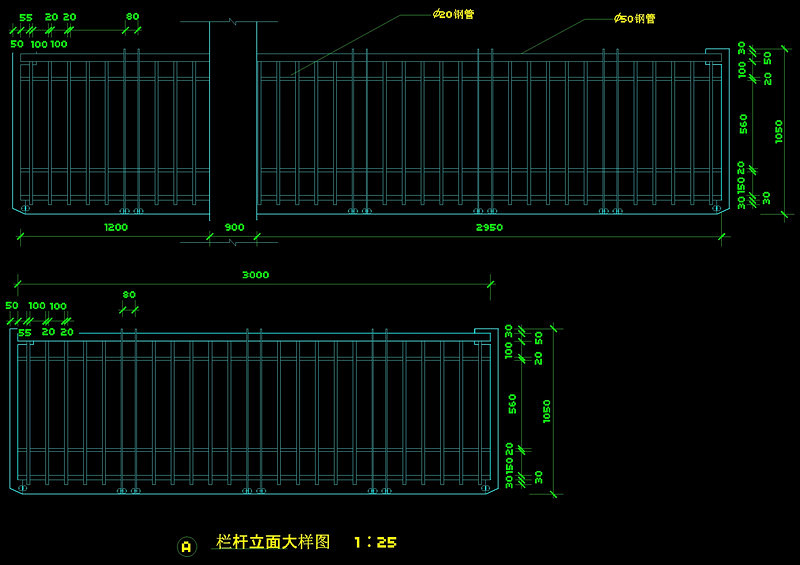 <a href=https://www.yitu.cn/su/langan.html target=_blank class=infotextkey><a href=https://www.yitu.cn/sketchup/langan/index.html target=_blank class=infotextkey><a href=https://www.yitu.cn/su/6781.html target=_blank class=infotextkey>栏杆</a></a></a>立面大样图cad<a href=https://www.yitu.cn/su/7937.html target=_blank class=infotextkey>图纸</a>