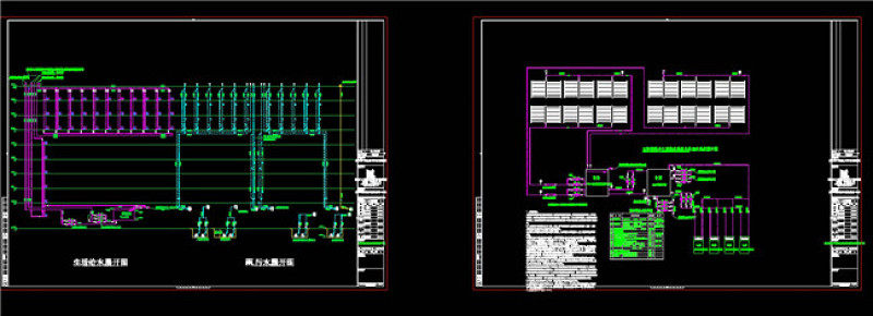 系统图（主楼）CAD图纸