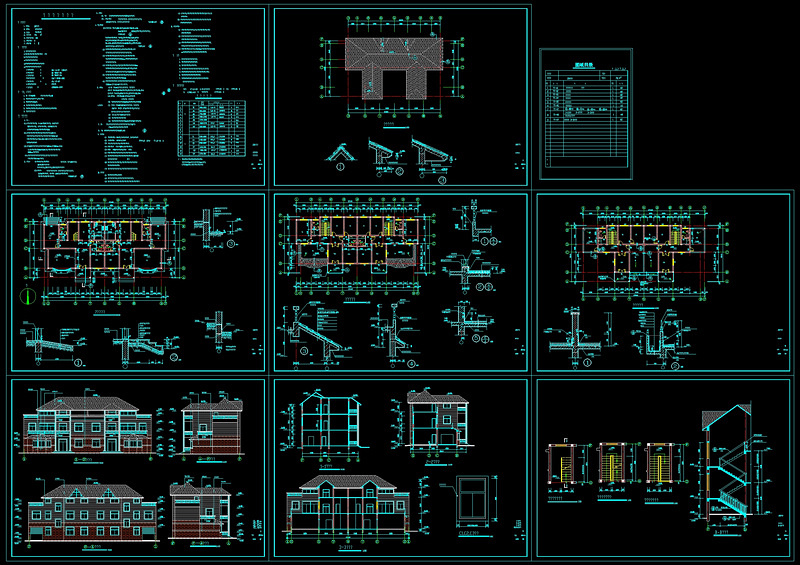 <a href=https://www.yitu.cn/su/7580.html target=_blank class=infotextkey>多层住宅</a>建筑cad<a href=https://www.yitu.cn/su/7937.html target=_blank class=infotextkey>图纸</a>