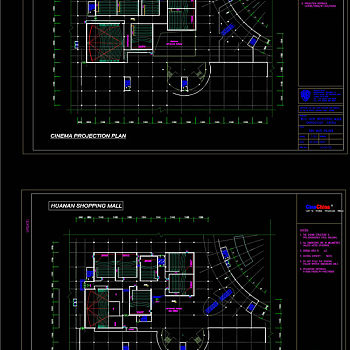 博物馆建筑设计CAD图纸