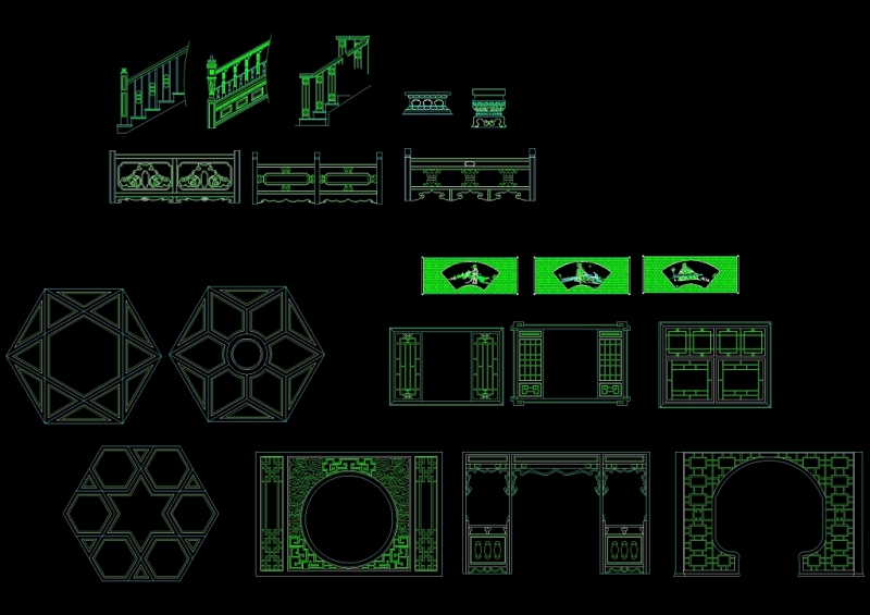 <a href=https://www.yitu.cn/sketchup/diaohua/index.html target=_blank class=infotextkey>雕<a href=https://www.yitu.cn/sketchup/huayi/index.html target=_blank class=infotextkey>花</a></a>图块cad<a href=https://www.yitu.cn/su/7937.html target=_blank class=infotextkey>图纸</a>