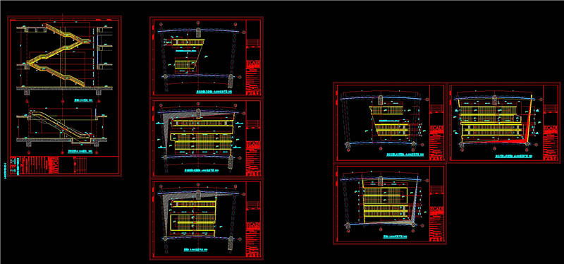 自动扶梯<a href=https://www.yitu.cn/su/7590.html target=_blank class=infotextkey>设计</a>cad素材