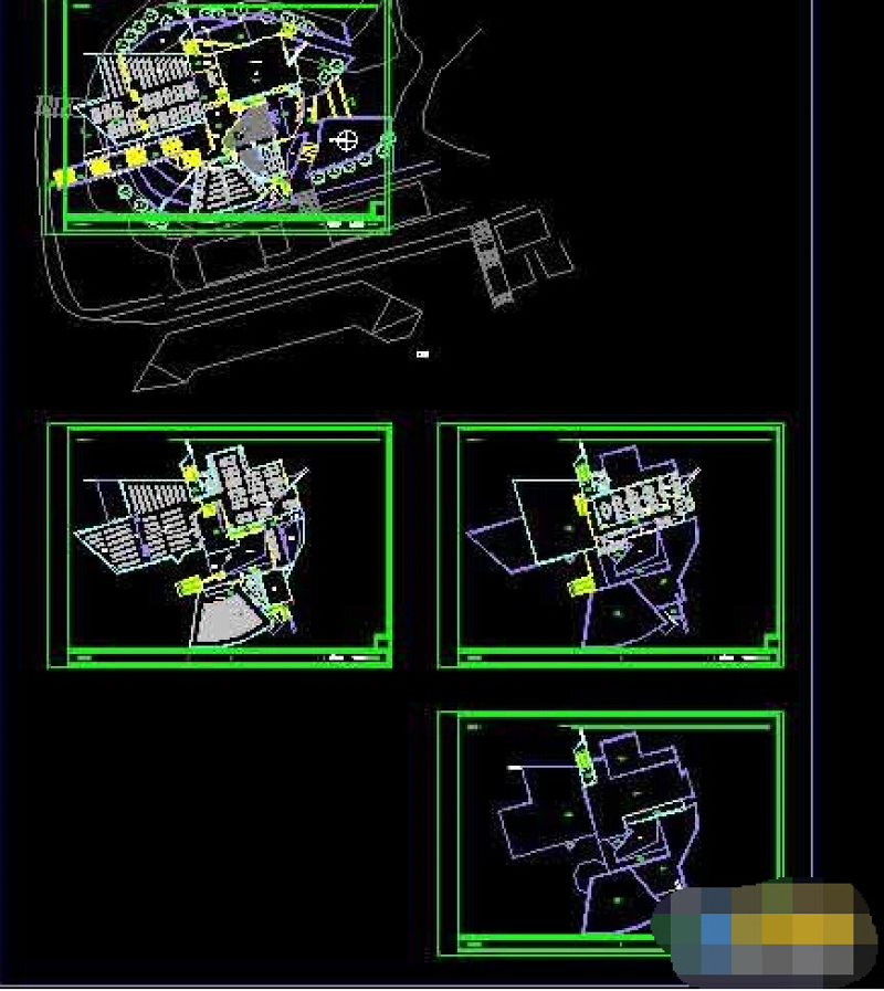 图书馆整套cad建筑<a href=https://www.yitu.cn/su/7590.html target=_blank class=infotextkey>设计</a><a href=https://www.yitu.cn/su/7937.html target=_blank class=infotextkey>图纸</a>附效果图