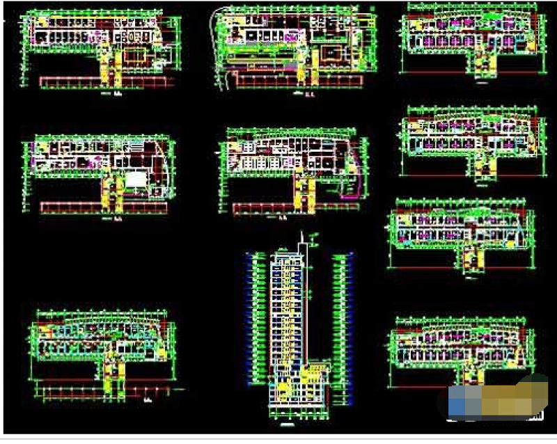 <a href=https://www.yitu.cn/sketchup/yiyuan/index.html target=_blank class=infotextkey><a href=https://www.yitu.cn/su/7276.html target=_blank class=infotextkey>医院</a></a>住院部建筑<a href=https://www.yitu.cn/su/7590.html target=_blank class=infotextkey>设计</a>总<a href=https://www.yitu.cn/su/7392.html target=_blank class=infotextkey>平面</a>cad<a href=https://www.yitu.cn/su/7937.html target=_blank class=infotextkey>图纸</a>