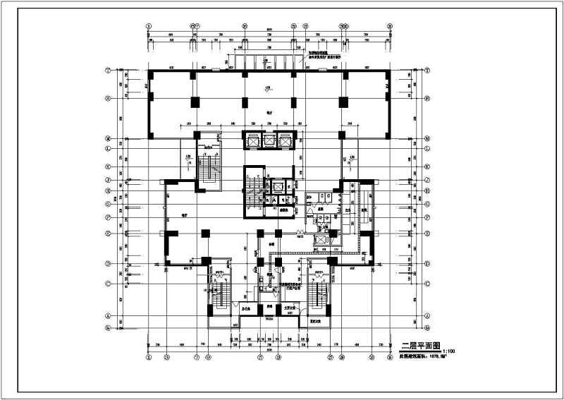 某高层综合<a href=https://www.yitu.cn/su/8159.html target=_blank class=infotextkey>楼</a>全套建筑施工图