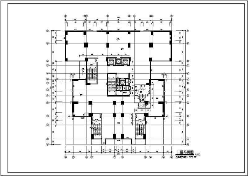 某高层综合<a href=https://www.yitu.cn/su/8159.html target=_blank class=infotextkey>楼</a>全套建筑施工图