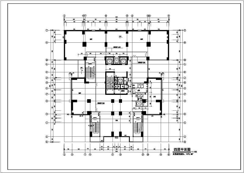 某高层综合<a href=https://www.yitu.cn/su/8159.html target=_blank class=infotextkey>楼</a>全套建筑施工图