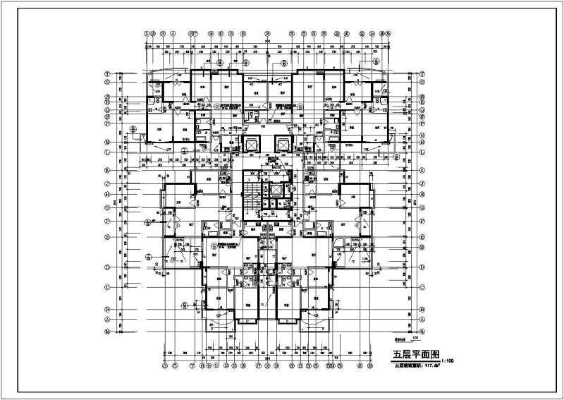 某高层综合<a href=https://www.yitu.cn/su/8159.html target=_blank class=infotextkey>楼</a>全套建筑施工图