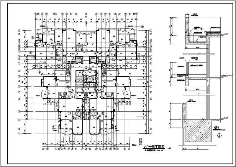 某高层综合<a href=https://www.yitu.cn/su/8159.html target=_blank class=infotextkey>楼</a>全套建筑施工图