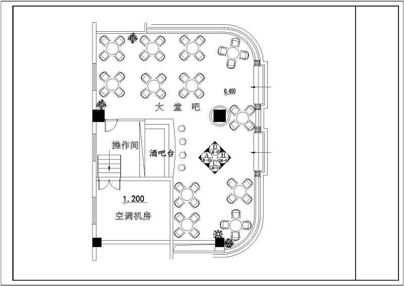 四星<a href=https://www.yitu.cn/sketchup/jiudiandatang/index.html target=_blank class=infotextkey><a href=https://www.yitu.cn/su/7736.html target=_blank class=infotextkey><a href=https://www.yitu.cn/su/7829.html target=_blank class=infotextkey>酒店</a>大堂</a></a>装修<a href=https://www.yitu.cn/su/7590.html target=_blank class=infotextkey>设计</a>CAD施工图