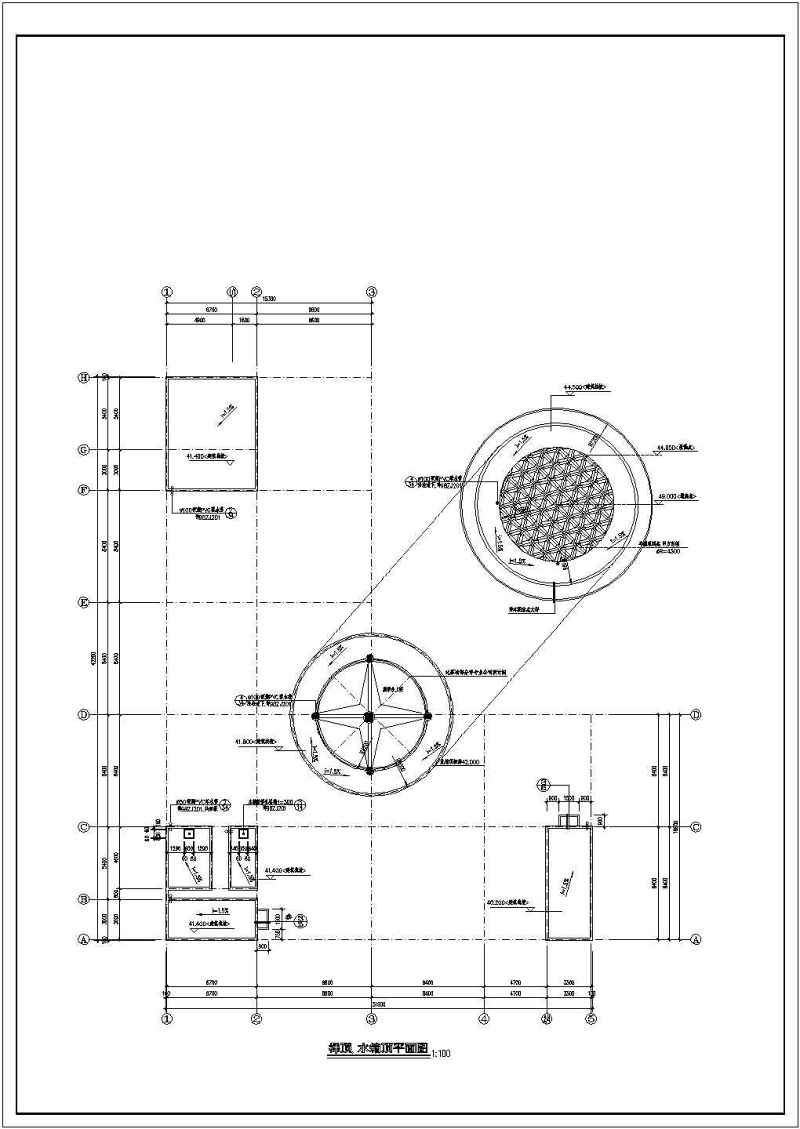 某高层<a href=https://www.yitu.cn/sketchup/jiudianjianzhu/index.html target=_blank class=infotextkey><a href=https://www.yitu.cn/su/7829.html target=_blank class=infotextkey>酒店</a>建筑</a>全套施工<a href=https://www.yitu.cn/su/7590.html target=_blank class=infotextkey>设计</a>CAD<a href=https://www.yitu.cn/su/7937.html target=_blank class=infotextkey>图纸</a>