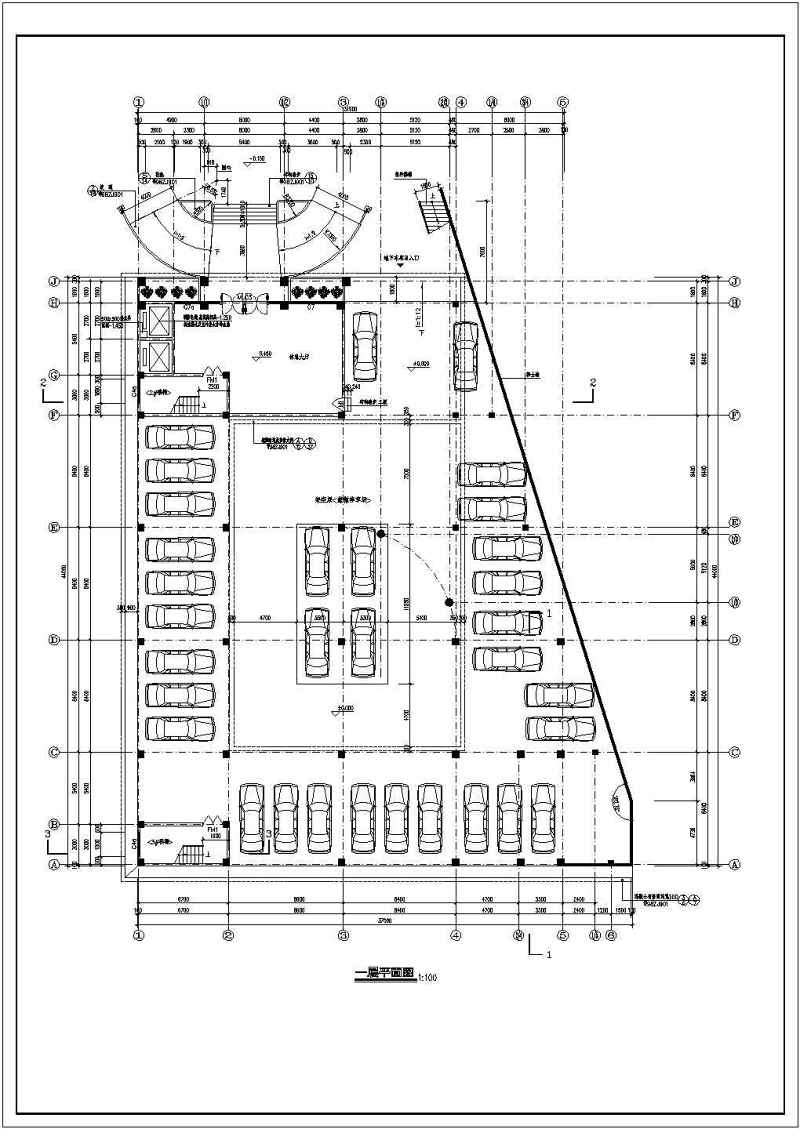 某高层<a href=https://www.yitu.cn/sketchup/jiudianjianzhu/index.html target=_blank class=infotextkey><a href=https://www.yitu.cn/su/7829.html target=_blank class=infotextkey>酒店</a>建筑</a>全套施工<a href=https://www.yitu.cn/su/7590.html target=_blank class=infotextkey>设计</a>CAD<a href=https://www.yitu.cn/su/7937.html target=_blank class=infotextkey>图纸</a>