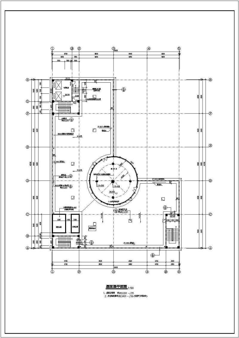 某高层<a href=https://www.yitu.cn/sketchup/jiudianjianzhu/index.html target=_blank class=infotextkey><a href=https://www.yitu.cn/su/7829.html target=_blank class=infotextkey>酒店</a>建筑</a>全套施工<a href=https://www.yitu.cn/su/7590.html target=_blank class=infotextkey>设计</a>CAD<a href=https://www.yitu.cn/su/7937.html target=_blank class=infotextkey>图纸</a>