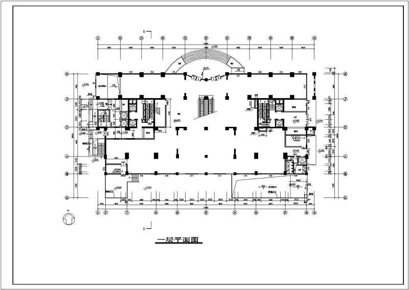 某高层住宅<a href=https://www.yitu.cn/su/8159.html target=_blank class=infotextkey>楼</a>建筑<a href=https://www.yitu.cn/su/7590.html target=_blank class=infotextkey>设计</a>图