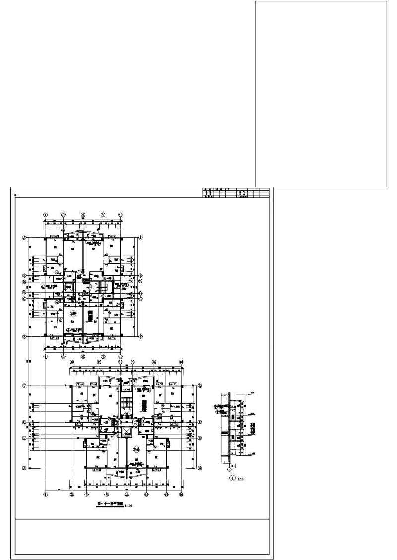 某<a href=https://www.yitu.cn/su/7637.html target=_blank class=infotextkey>框架</a>结构商住<a href=https://www.yitu.cn/su/8159.html target=_blank class=infotextkey>楼</a>全套建施图附效果图