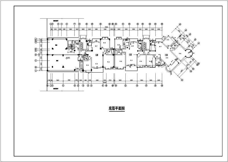 航运新村高层住宅建筑<a href=https://www.yitu.cn/su/7590.html target=_blank class=infotextkey>设计</a>图