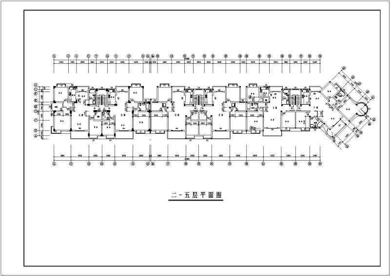 航运新村高层住宅建筑<a href=https://www.yitu.cn/su/7590.html target=_blank class=infotextkey>设计</a>图