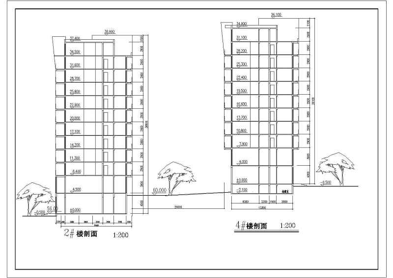 航运新村高层住宅建筑<a href=https://www.yitu.cn/su/7590.html target=_blank class=infotextkey>设计</a>图