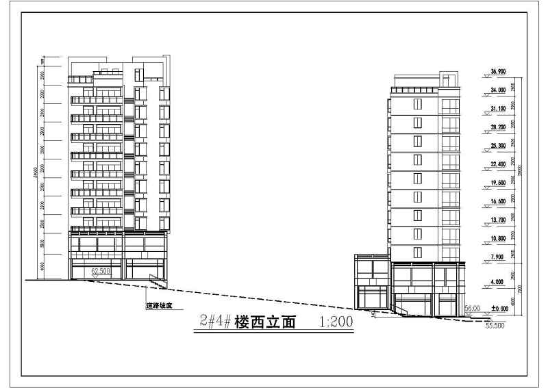 航运新村高层住宅建筑<a href=https://www.yitu.cn/su/7590.html target=_blank class=infotextkey>设计</a>图