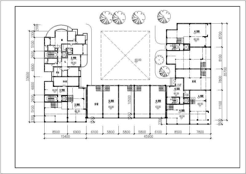 航运新村高层住宅建筑<a href=https://www.yitu.cn/su/7590.html target=_blank class=infotextkey>设计</a>图