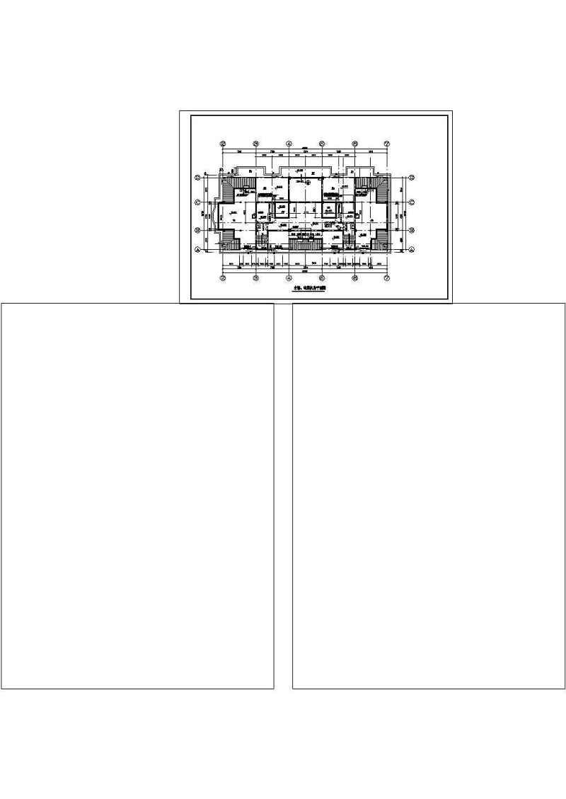 某高层住宅建筑<a href=https://www.yitu.cn/su/7590.html target=_blank class=infotextkey>设计</a>图