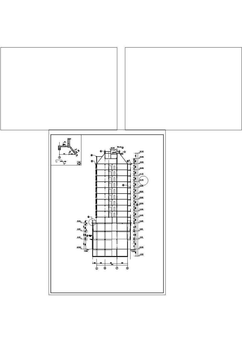 某高层住宅建筑<a href=https://www.yitu.cn/su/7590.html target=_blank class=infotextkey>设计</a>图