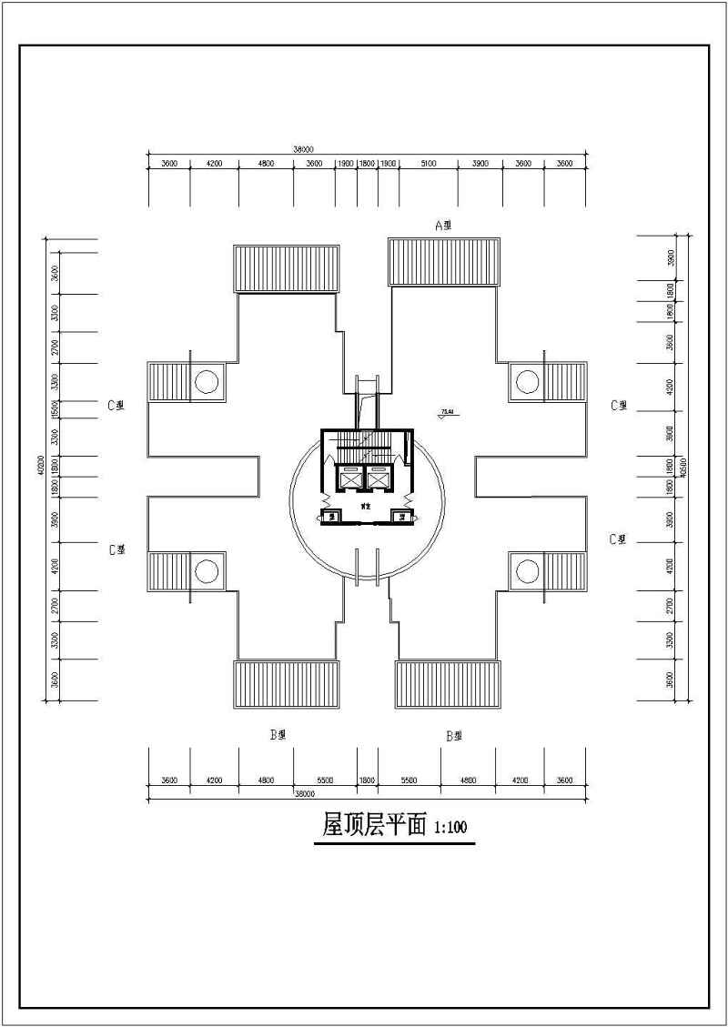 高层住宅<a href=https://www.yitu.cn/su/8159.html target=_blank class=infotextkey>楼</a>建筑<a href=https://www.yitu.cn/su/7590.html target=_blank class=infotextkey>设计</a>图