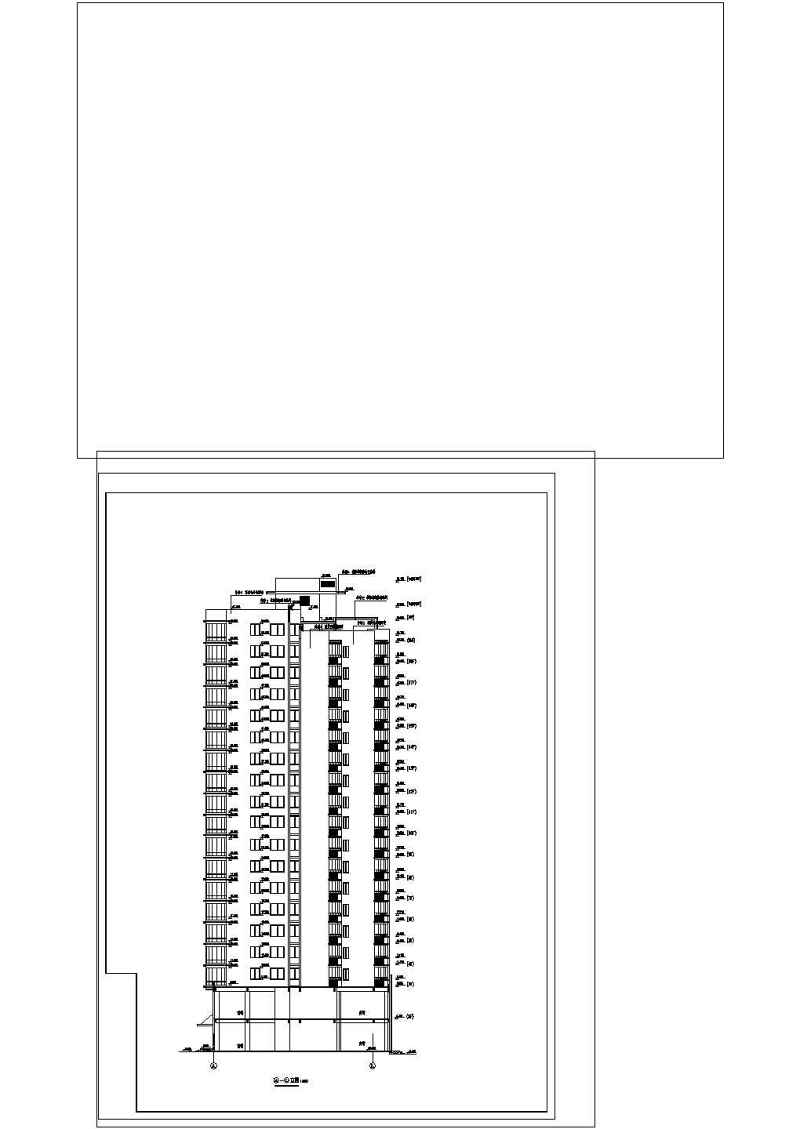 高层公寓建筑施工图