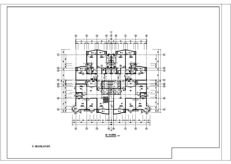 高层公寓建筑施工图