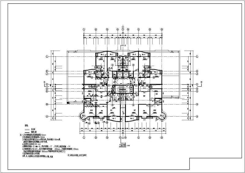 高层公寓建筑施工图