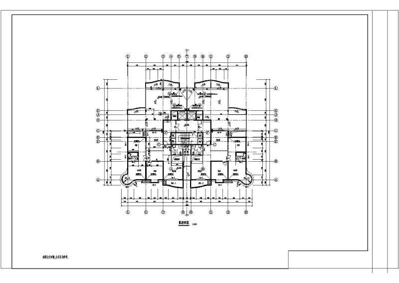 高层公寓建筑施工图