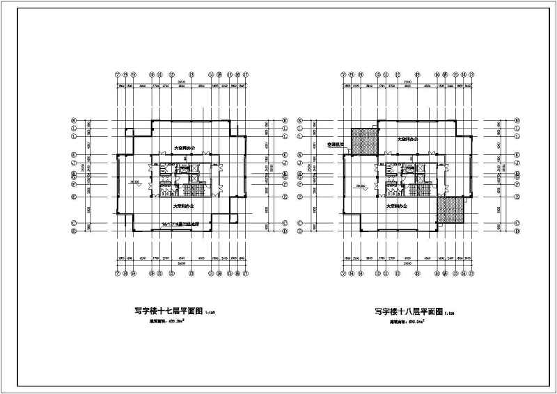 某高层写字<a href=https://www.yitu.cn/su/8159.html target=_blank class=infotextkey>楼</a>全套建筑<a href=https://www.yitu.cn/su/7590.html target=_blank class=infotextkey>设计</a>图