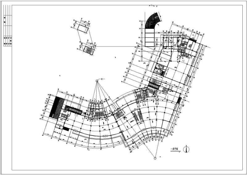 某高层商住<a href=https://www.yitu.cn/su/8159.html target=_blank class=infotextkey>楼</a>全套建筑<a href=https://www.yitu.cn/su/7590.html target=_blank class=infotextkey>设计</a>cad施工图