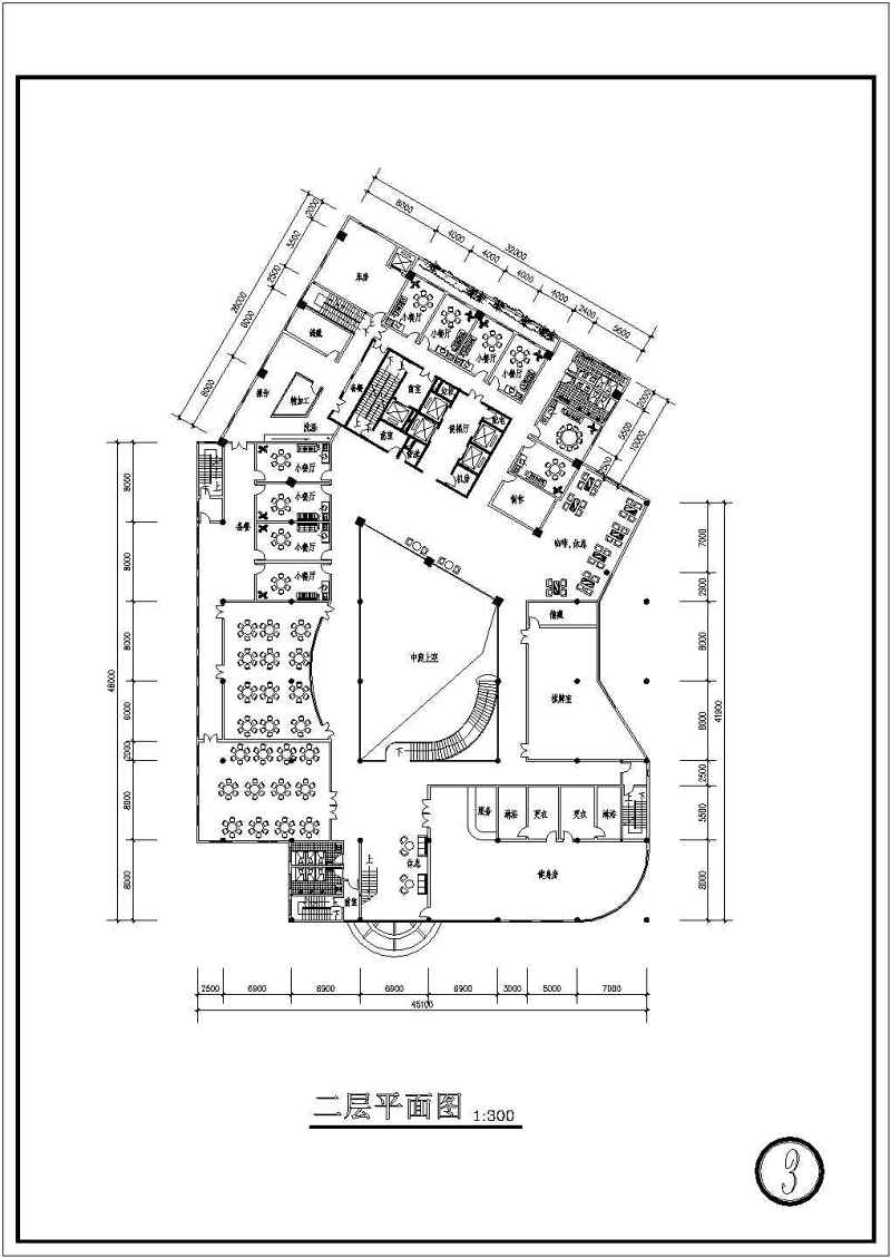 某高层宾馆建筑<a href=https://www.yitu.cn/su/7590.html target=_blank class=infotextkey>设计</a>CAD施工图