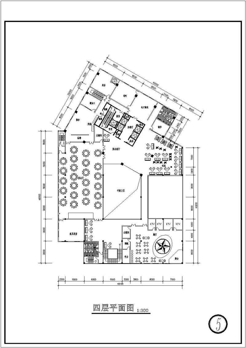 某高层宾馆建筑<a href=https://www.yitu.cn/su/7590.html target=_blank class=infotextkey>设计</a>CAD施工图