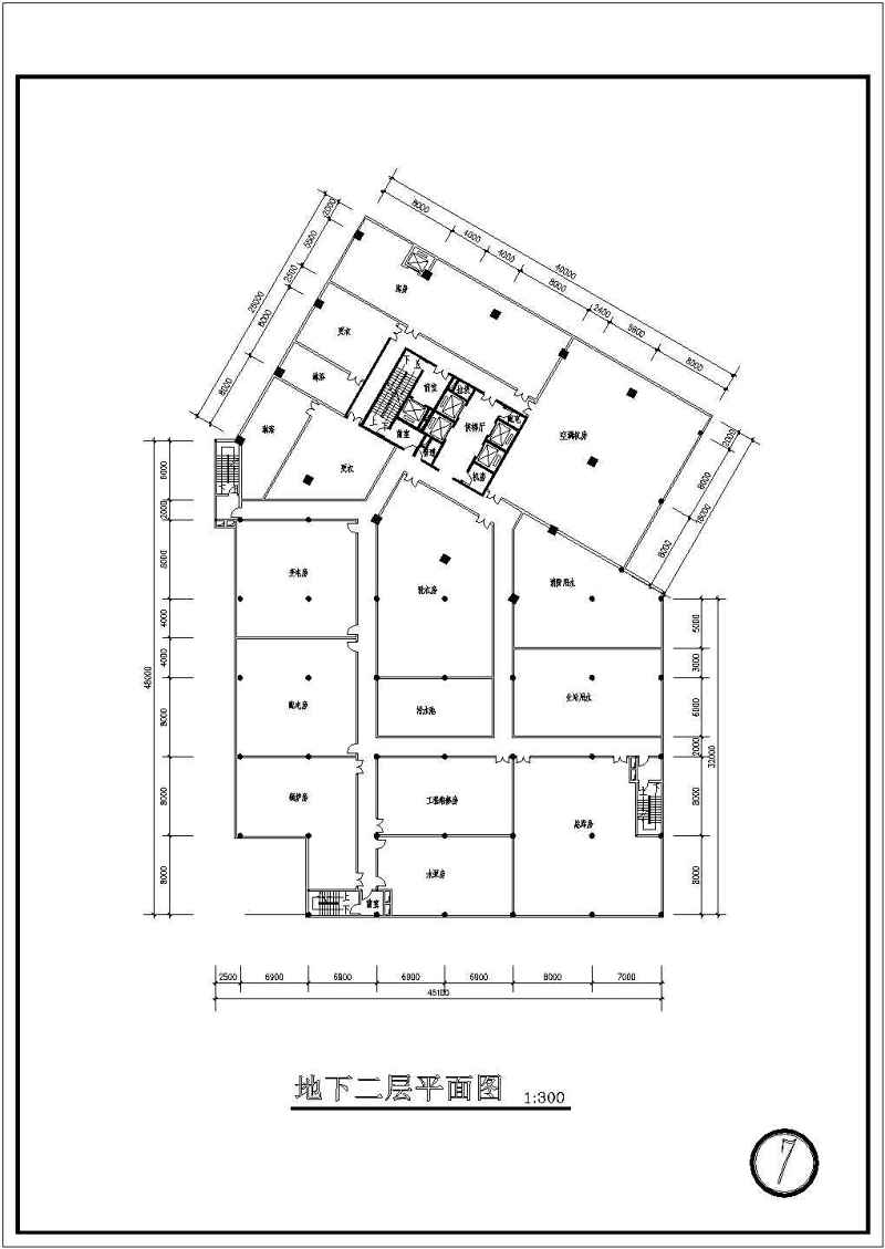 某高层宾馆建筑<a href=https://www.yitu.cn/su/7590.html target=_blank class=infotextkey>设计</a>CAD施工图