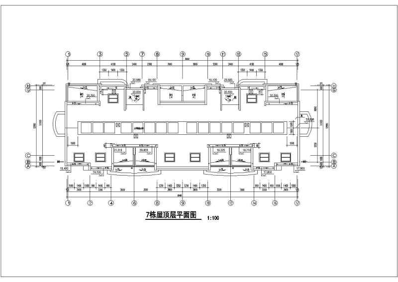 某<a href=https://www.yitu.cn/su/7987.html target=_blank class=infotextkey>小区</a>高层住宅建筑<a href=https://www.yitu.cn/su/7590.html target=_blank class=infotextkey>设计</a>图