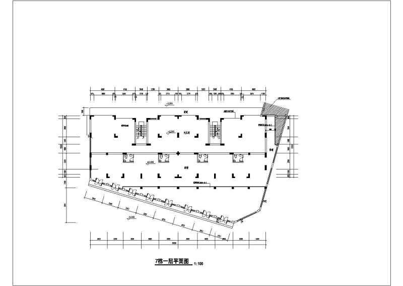 某<a href=https://www.yitu.cn/su/7987.html target=_blank class=infotextkey>小区</a>高层住宅建筑<a href=https://www.yitu.cn/su/7590.html target=_blank class=infotextkey>设计</a>图