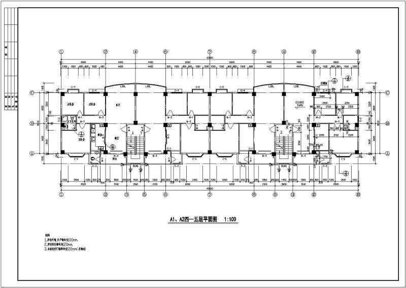 某高层商住<a href=https://www.yitu.cn/su/8159.html target=_blank class=infotextkey>楼</a>建筑<a href=https://www.yitu.cn/su/7590.html target=_blank class=infotextkey>设计</a>图